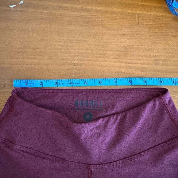 NOBULL Project Cabernet Red Mid-Rise Full Length Legging Womens S - Picture 3 of 7